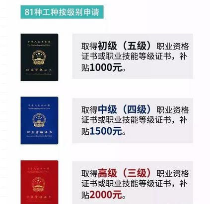 證書(shu) 等級