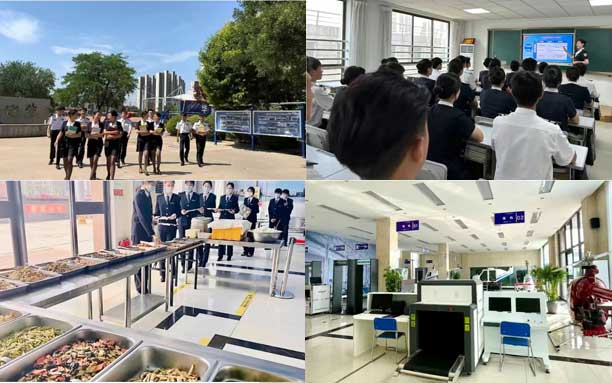濰坊華魯航空學校環境