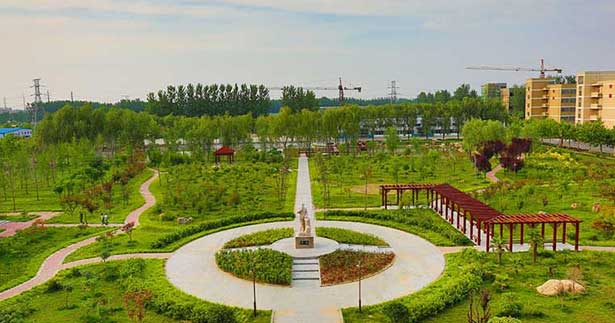 單縣職業中等專業學校校園環境