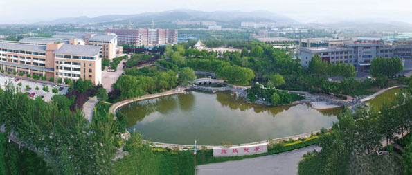 山東技師學院校園俯瞰圖