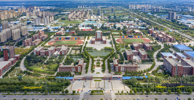 聊城技師學院俯瞰圖